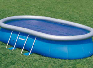 Bâche à bulle ovale piscine 6m10 x 3m66 Bâche à bulle ovale piscine 6m10 x 3m66