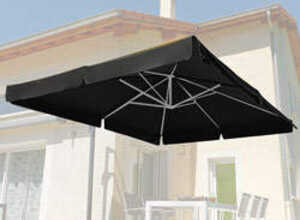 Toile de remplacement pour parasol déporté MARINA gris ardoise