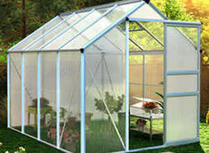 Serre de jardin polycarbonate 4,8m² Serre de jardin polycarbonate 4,8m²