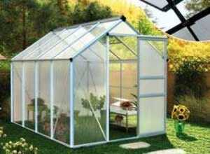 serre polycarbonate 4,8m2 et Ouverture automatique serre polycarbonate 4,8m2 et Ouverture automatique