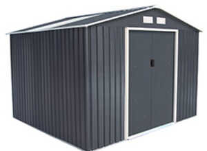 Pack abri 7.06 m² et kit d'ancrage pour sol mou