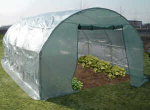 Bâche pour serre de jardin tunnel GALINA de 18 m² Bâche pour serre de jardin tunnel GALINA de 18 m²