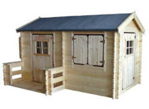 Maisonnette bois Camille et table pique nique en bois Maisonnette bois Camille et table pique nique en bois