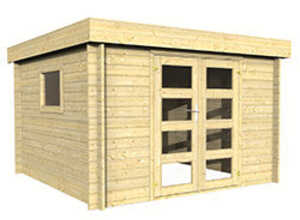 Abri de jardin LORIS 9 m²