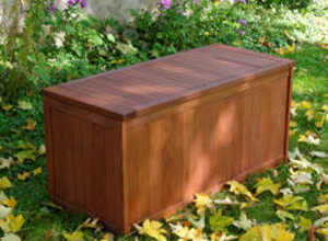 Coffre de rangement en bois AUCKLAND