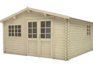 Abri bois NOTTO 17m² et plancher