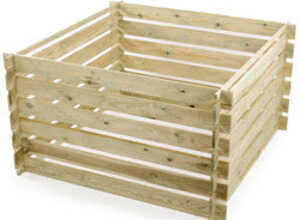 Composteur en bois 1000L Composteur en bois 1000L