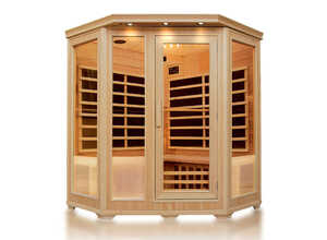 CABINE DE SAUNA INFRAROUGE HELVI AVEC CHROMOTHERAP CABINE DE SAUNA INFRAROUGE HELVI AVEC CHROMOTHERAP