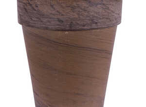 Pot En Terre Emaillée Ø31x H37 Basalt Pot En Terre Emaillée Ø31x H37 Basalt