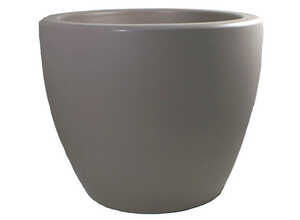 Bac à fleurs Gallia - Ø40 cm - Taupe Bac à fleurs Gallia - Ø40 cm - Taupe