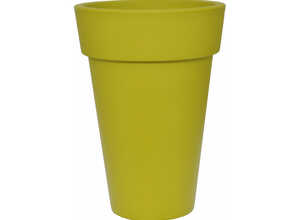 Pot colonne à fleurs Omega - Vert olive - Ø 35 cm