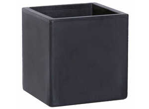 Bac à fleurs Cubico - 40 x 40 x 35 cm - Anthracite Bac à fleurs Cubico - 40 x 40 x 35 cm - Anthracite