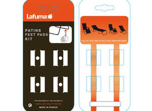 Kit de patins 20 mm pour transat