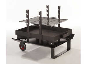 Barbecue bois Feu roulant junior Classic - grille rectangle 57.5 x 39.5 cm Barbecue bois Feu roulant junior Classic - grille rectangle 57.5 x 39.5 cm