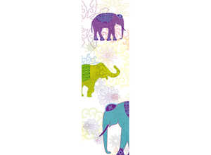Toile décorative extérieure Elephant 1 x 3m Toile décorative extérieure Elephant 1 x 3m