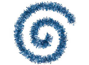Guirlande décorative motif Étoiles 2 m - Bleu