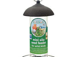 Mini-silo SystÃ¨me d'alimentation Graines (Vernis/noir)