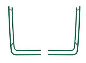 Range-bûches 2 éléments en acier verni hauteur 95cm