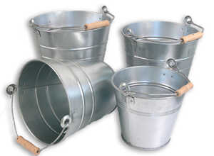 Seau en zinc 8 Litres