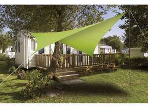 Voile ombrage vert 3,6m carrée Serenity Voile ombrage vert 3,6m carrée Serenity