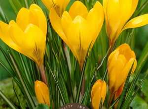 Crocus Yellow Mammoth