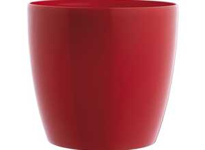 Cache pot 16cm Brussel Diamant Elho rouge Cache pot 16cm Brussel Diamant Elho rouge