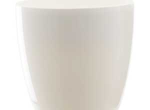 Cache pot 18cm Brussel Diamant Elho blanc Cache pot 18cm Brussel Diamant Elho blanc