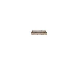Soucoupe carrée Ella 23 cm taupe Soucoupe carrée Ella 23 cm taupe