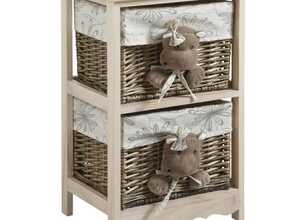 Commode 2 tiroirs Hippopotames Commode 2 tiroirs Hippopotames