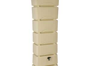 Récupérateur à eau Latitude beige 300 L 190 cm Récupérateur à eau Latitude beige 300 L 190 cm