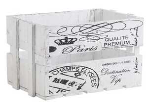 Caisse en bois blanc Paris Caisse en bois blanc Paris