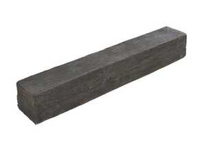 Bordure imitation Schiste en béton coulé anthracite 50x8x7,5 cm