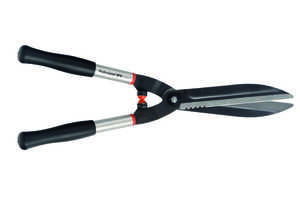 Cisaille à haie de 57 cm à lames crantées de couleur grise Cisaille à haie de 57 cm à lames crantées de couleur grise