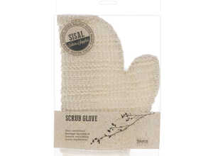 Gant de massage 2 faces sisal-coton Gant de massage 2 faces sisal-coton