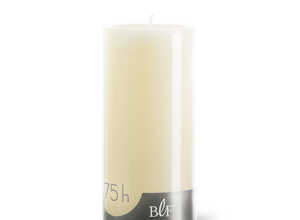 Bougie cylindrique 7x15 cm - Ivoire