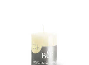 Bougie votive cylindrique 3,8x4,8 cm - Ivoire