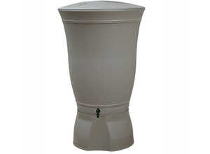 Récupérateur à eau Floral 300 litres taupe Récupérateur à eau Floral 300 litres taupe