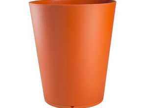Pot Tokyo modulable avec soucoupe D60 cm x h68,5 cm orange Pot Tokyo modulable avec soucoupe D60 cm x h68,5 cm orange
