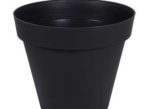 Pot Toscane Gris anthraciteØ.20 x H.17 cm Pot Toscane Gris anthraciteØ.20 x H.17 cm