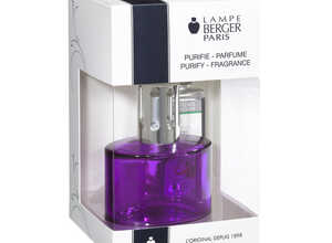 Coffret Lampe Berger Ovalie violette