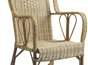 Fauteuil rotin naturel Empereur