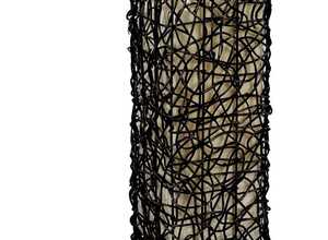 Lampe en rotin ajouré 65 cm
