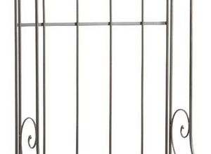 Etagère porte-manteaux en métal