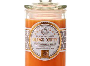 Bougie Bonbonnière Orange Confite petit modèle