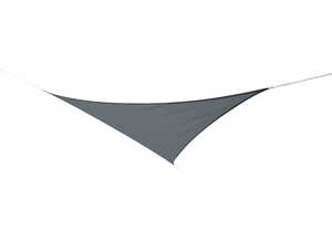 Voile d’ombrage 3,6 m triangulaire ardoise Voile d’ombrage 3,6 m triangulaire ardoise