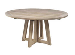 Table ALTEA en teck brossé gris Table ALTEA en teck brossé gris