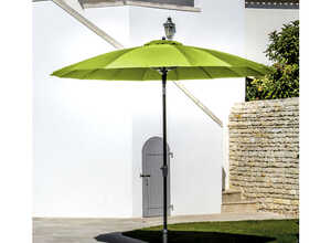 Parasol PAGODE à manivelle Ø3 m lemon Parasol PAGODE à manivelle Ø3 m lemon