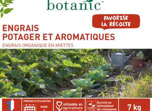 Engrais potager et aromatiques 7kg Engrais potager et aromatiques 7kg