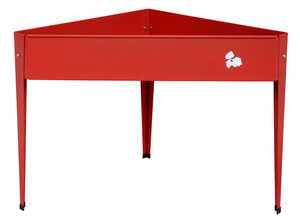 Potager urbain triangle rouge 80x80x84cm