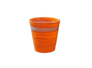Pot Sydney pain d’épice en terre cuite émaillée H 35 x Ø 33 cm Pot Sydney pain d’épice en terre cuite émaillée H 35 x Ø 33 cm